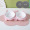 粉色碗架+粉色陶瓷碗+防滑垫