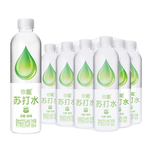 【依能】弱碱0卡苏打水500ml*12瓶