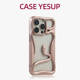 Gold Snake Electroplated 3D Metallic Luxury Phone Case for iPhone 17, 16, 15, 14, 13 and 12
