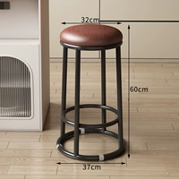 【Маслоевая кожа коричневая + черные окрашенные ноги】 60 см. Губка/усиление трех кольцов с тремя кольцами