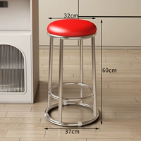 [Масляная восковая кожа красная + серебряная ножки].