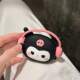 Cute Monster Illustration with Keychain AirPods 4, AirPods 3 & AirPods Pro 3 and 2
