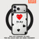 Comme des Garçons PLAY Red & Black Heart MagSafe Phone Case for iPhone 17, 16, 15, 14 and 13