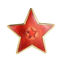 Значок красной звезды