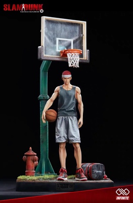 taobao agent [Overseas version double -headed replacement parts] ∞ Limited statue of Slam Dunk Sakuragi Flower Road