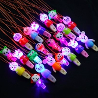 Красный мигающий свисток, 50 шт