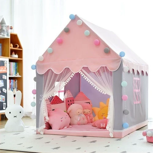 Детская палатка в помещении, наряд маленькой принцессы, домик для мальчиков, игрушка, замок, игровой домик