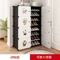 2 столбика по 8 слоев черного цвета [❤изысканное черное тиснение]