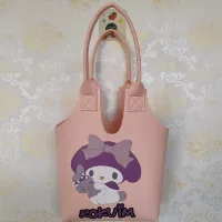 Розовая модель толстой мелити