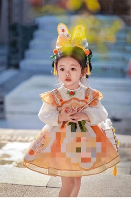 taobao agent Children's demi-season dress, small princess costume, Lolita style, Birthday gift