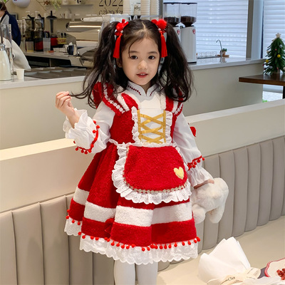 taobao agent Children's winter spring small princess costume, dress, Lolita style, Birthday gift