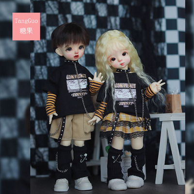 taobao agent Candy House bjd baby clothes six -centtteries Millennium hot girl Harajuku Summer 6 packet short skirt free shipping