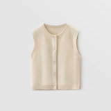 Детский осенний жилет, трикотажная детская куртка подходит для мужчин и женщин, 2020, в западном стиле