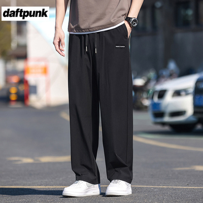 抗皱凉感冰丝裤男薄款透气速干