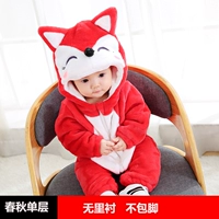 Одиночный весенний и осенний красный енот