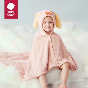凑99！babycare儿童浴巾斗篷