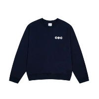 Свитер CEC // Тибетский синий [плюс бархатный