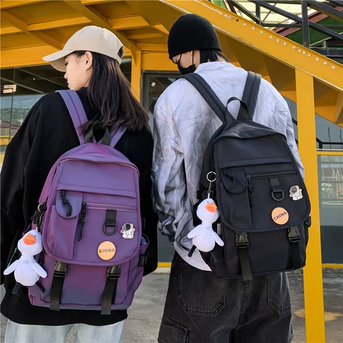 Ранец, сумка через плечо, трендовый рюкзак, в корейском стиле, для средней школы