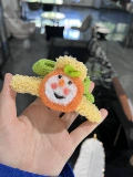 Мультяшный милый шерстяной войлок, большая заколка-крабик, акула, японские и корейские