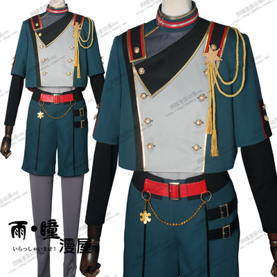taobao agent [Rain Hitoma Man House] ES Idol Fantasy Festival 2 Double Face Sakura River Amber Cosplay suit