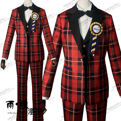 taobao agent [Rain Hitoma Manura] distorting Wonderland COS Fun Ghost Wedding ACE Groom's suit COSPLAY