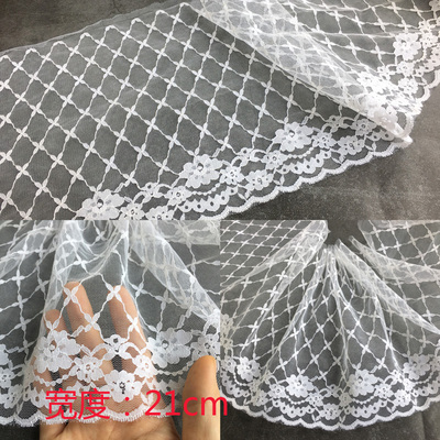 taobao agent Bleeding hard, wide and thin lace lace supplement DIY handmade skirt skirt decorative side clothing accessories