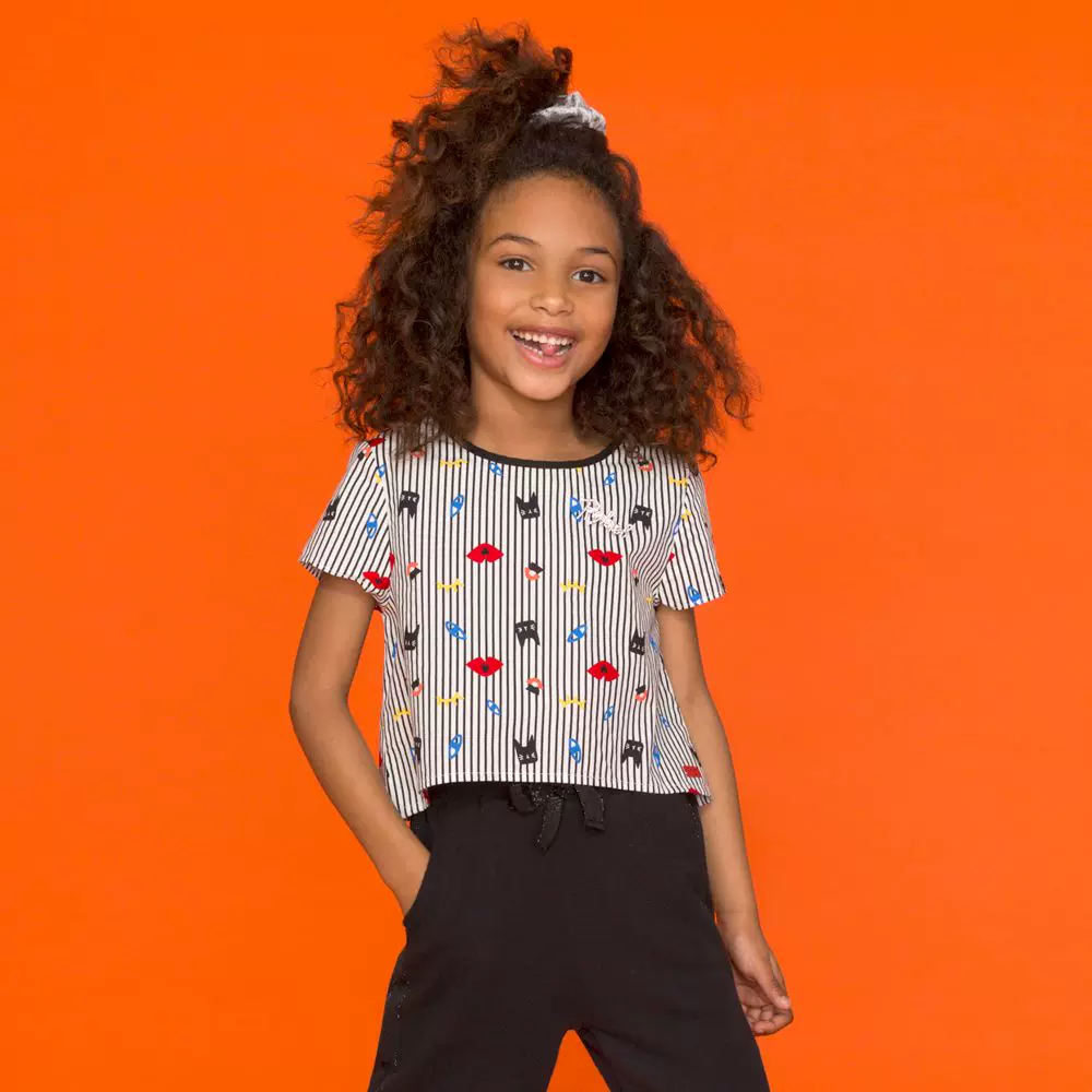 Sonia rykiel, short T-shirt, skirt, print, (Physicals)