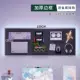 [Толстая модель с рамкой] 100×40см-Черный★