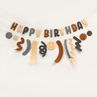 Кофейный браслет с буквами