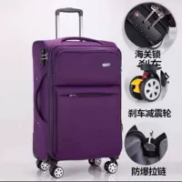 Фиолетовый (таможенный замок + молния взрывозащищенная + амортизирующее колесо)