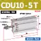 Xi lanh cdu lắp đặt bằng khí nén nhỏ CU6/10/16/20/25/32-5-30-40-50-100D/S xi lanh khi nen xy lanh airtac Xi lanh khí nén