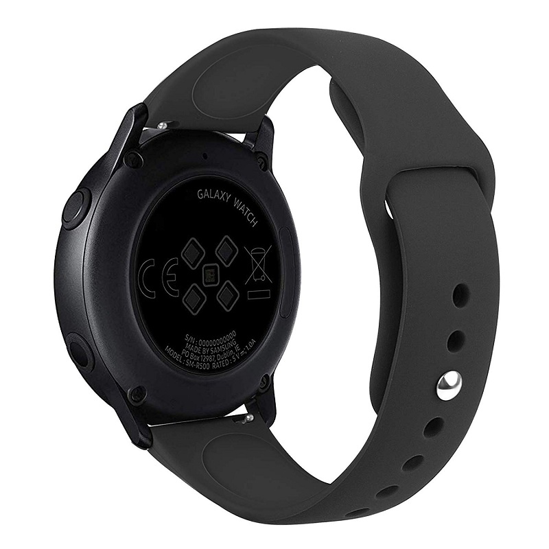 Amazfit Western GTR GTS Belt Silicone Sports Watch GTR 42 / 47mm Brave Replacement Wristband Tape Hua 1/2 Genealog 2S Youth Edition Lite Watch (1627207:4104877:sort by color:black;149238345:5598723263:Strap size:自测量22mm表带宽度)
