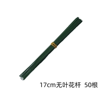 17 см. Безлизненный цветочный стержень 50 корней