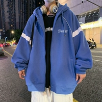 [雾霾蓝 拉链款]