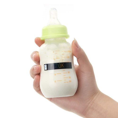 Бутылочка для кормления, наклейки для измерения температуры, детский термометр для новорожденных для матери и ребенка, измерение температуры
