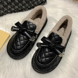 Зимняя утепленная обувь для беременных, комфортные флисовые сапоги, мягкая подошва