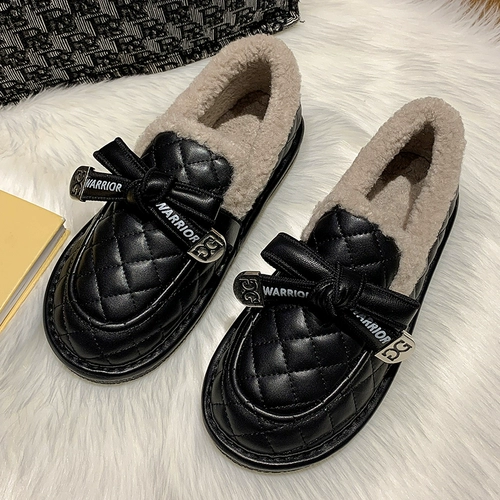 Зимняя утепленная обувь для беременных, комфортные флисовые сапоги, мягкая подошва