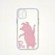 David Shrigley Red Dog I’m So Excited Cartoon Artistic Clear Girls Phone Case for iPhone 17, 16, 15, 14 and 13