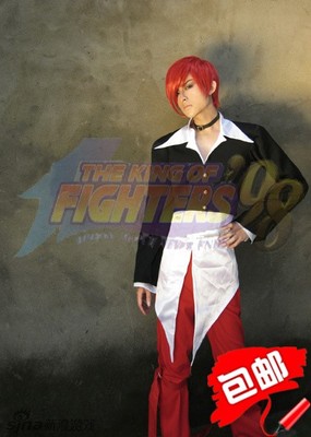 taobao agent Yu Fan Manpin Popular Game KOF King Yagami Yagami Eight God Cosplay Clothing Set Spot
