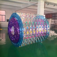 Большой роликовый мяч из ПВХ для взрослых, увеличенная толщина, 2.2м, 2.4м