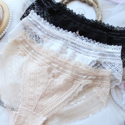 taobao agent Extra large Japanese sexy underwear, pants, plus size, high waist, for transsexuals