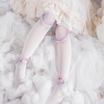 taobao agent Velvet soft socks, leggings, Lolita style, goose down, for transsexuals, cosplay