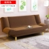 Sofa phòng khách đầy đủ vải vải sofa căn hộ nhỏ Bắc Âu sofa hiện đại tối giản bộ ba đồ nội thất - Ghế sô pha