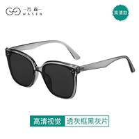 【Основная модель】 Черная и серая пленка прозрачной серой рамы