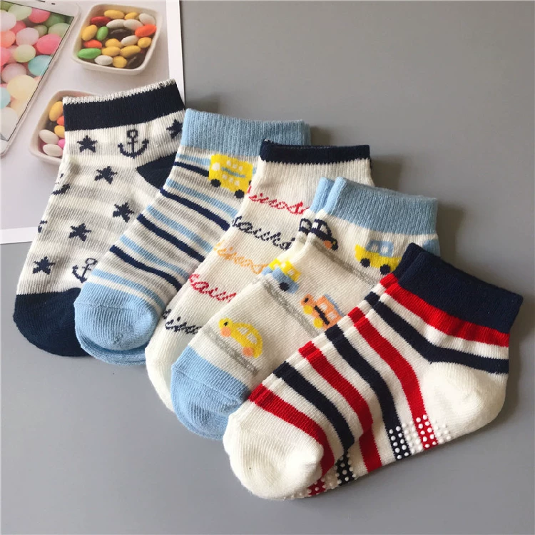 Exit Japanese order boys and girls Spring and Autumn Pure Motorm Stocks Student Socks 2-4 years old 3-5 years old