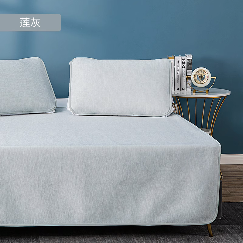 Somerelle 安睡宝 可水洗冰丝抗菌凉席三件套 双重优惠折后¥79.1~106.1包邮 90cm~180cm码4色可选