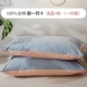 Vỏ gối cotton cotton Nam Cực cặp gối bông giặt đơn con 30x50 vỏ gối màu rắn - Gối trường hợp