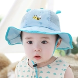 Детская летняя тонкая шапка, кепка подходит для мужчин и женщин на солнечной энергии для раннего возраста