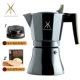 Xa bờ moka pot cà phê espresso espresso nồi cà phê tiêu dùng và máy pha cà phê thương mại miễn phí lọc giấy espresso máy - Cà phê