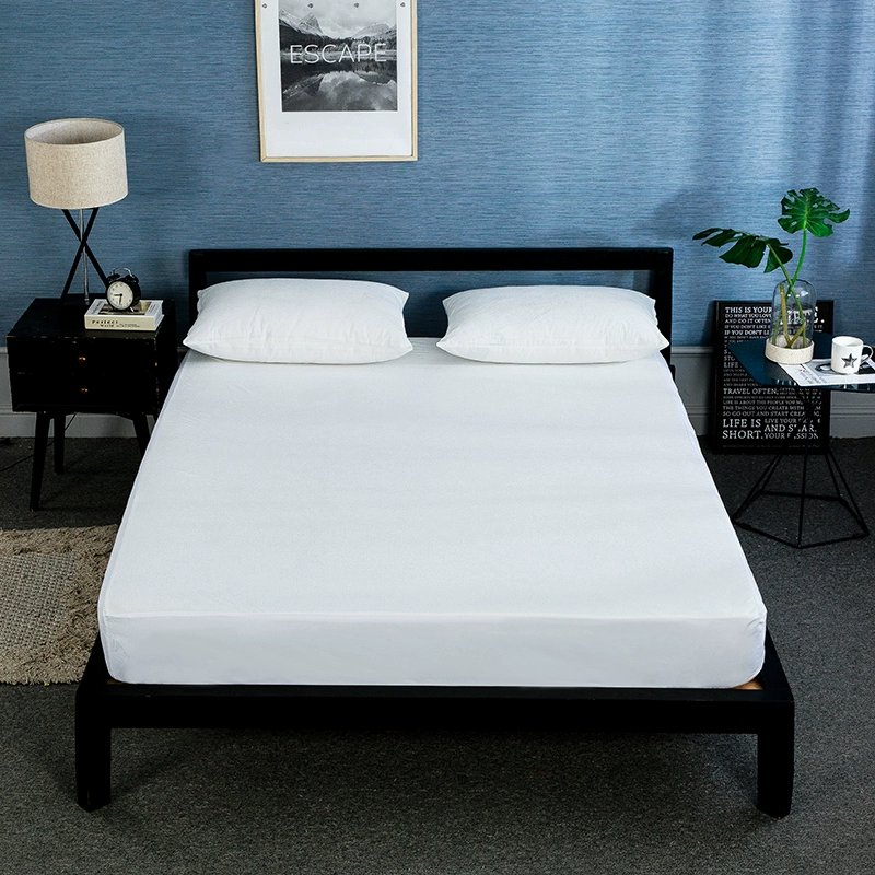 Khăn trải giường bằng vải bông đơn cotton trải giường không thấm nước 1,2m1,5 mét 1,8 nệm Simmons bảo vệ - Trang bị Covers